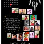 Personalised Photo Frame With Photo Birthday Photo Framee(Size A4)-CODE-RRC11