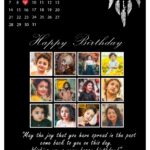 Personalised Photo Frame With Photo Birthday Photo Framee(Size A4)-CODE-RRC14