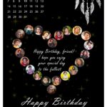LOVE Customized Personalised Photo Frame With Photo Birthday Photo Framee(Size A4)-CODE-RRC15