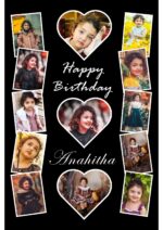 Customized Personalised Photo Frame With Photo Birthday Photo Framee(Size A4)-CODE-RRC19