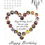 Customized Personalised Photo Frame With Photo Birthday Photo Framee(Size A4)-CODE-RRC26