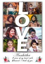 Customized Personalised Photo Frame With Photo (Size A4)-CODE-RRC27