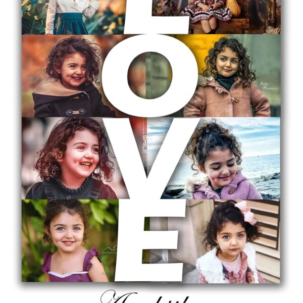 Customized Personalised Photo Frame With Photo (Size A4)-CODE-RRC27