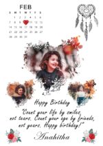 LOVE Personalised Photo Frame With Photo Birthday Photo Framee(Size A4)-CODE-RRC4