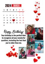 Personalised Photo Frame With Photo Birthday Photo Framee(Size A4)-CODE-new birthday 2