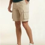 Cargo Shorts - Beige Style