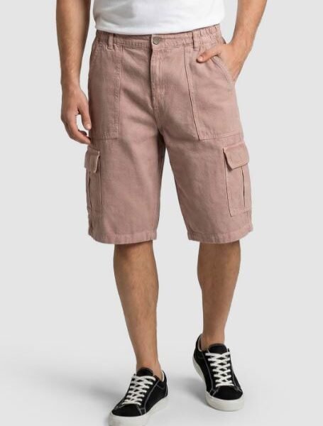 Cargo Shorts - Pink Style