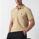 Cotton Polo - Beige Style