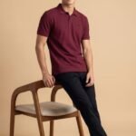 Cotton Polo - Maroon Style