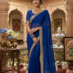Designer Saree - Blue Style