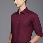 Formal Shirt - Maroon Style
