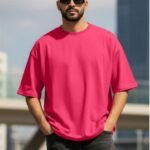 Oversized T-Shirt - Pink Style