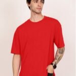 Oversized T-Shirt - Red Style