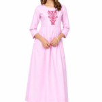 Anarkali Kurti - Pink Style