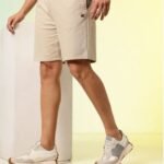 Sports Shorts - Beige Style